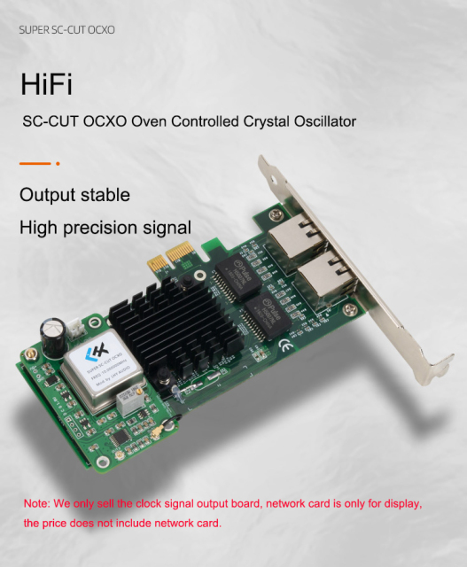 Upgrade Squarewave 10MHz 25MHz Two-channel Output OCXO Oven Controlled Crystal Oscillator Clock Board