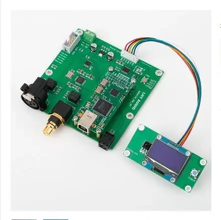 USB / coaxial / Bluetooth / AES / fiber / to IIS support XMOS/Amanero AK4118 receiving board with decoding