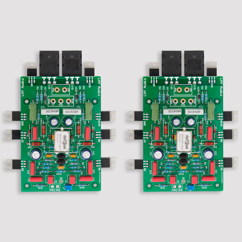 Copy NHB-108 150W Power Amplifier DIY Board / Kit Amplifier Circuit Without Negative Feedback