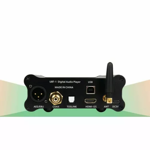 Battery powered Hi End Digital Interface Sound Card Bluetooth USB 5.1 Fiber SPDIF AES I2S PCM