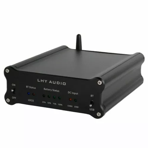 Battery powered Hi End Digital Interface Sound Card Bluetooth USB 5.1 Fiber SPDIF AES I2S PCM