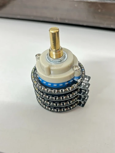 Japan ALPS RK16 50KAX2 LOG Stereo Volume Potentiometer Dual 50K - Foto 13