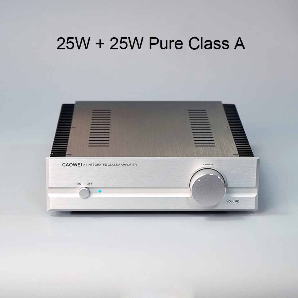 Finished Hifi Pure Class A Stereo Power amplifier 25W +25W base on UK MUSICAL FIDELITY A1 circuit