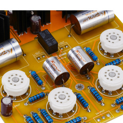Hifi PRT-15A Stereo Tube preamplifier kit/ board base on Rogue99 preamp circuit (No Tubes)