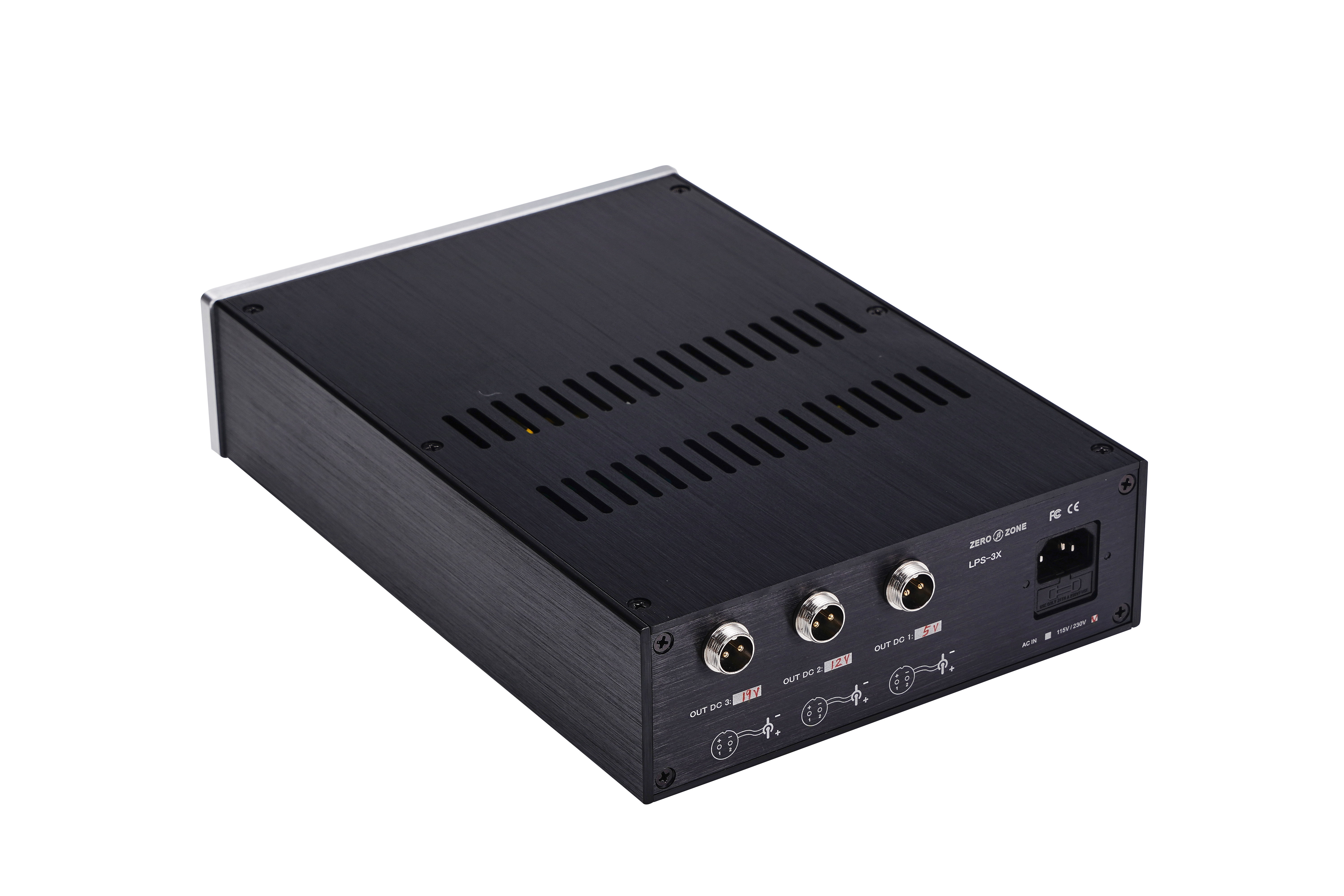Hiend ZERO-ZONE 3 way Ultra Low Noise Linear Power supply DC5V-DC25V all kinds voltage LPS-3X LPS for Audio
