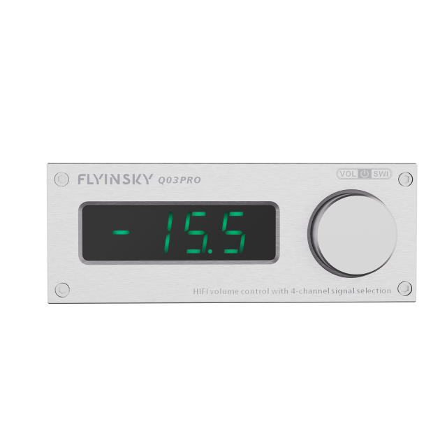 Q03-Pro Hifi CS3310 remote Preamplifier Stereo Volume controller 4 way inputs preamp