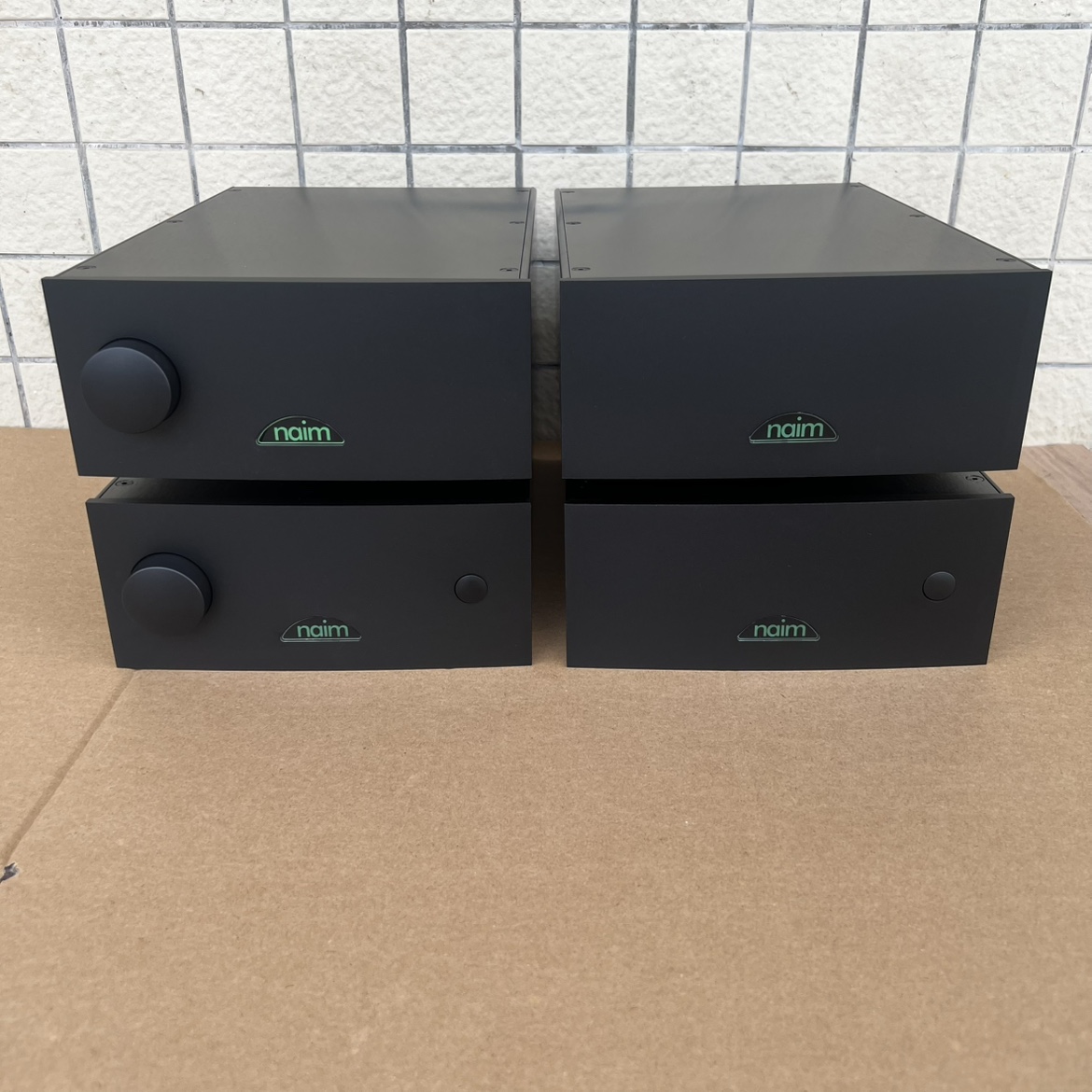 Clone Naim Split Power Amplifier aluminum chassis / preamp box / MM/MC Amplifier Case  210mm*90mm*320mm