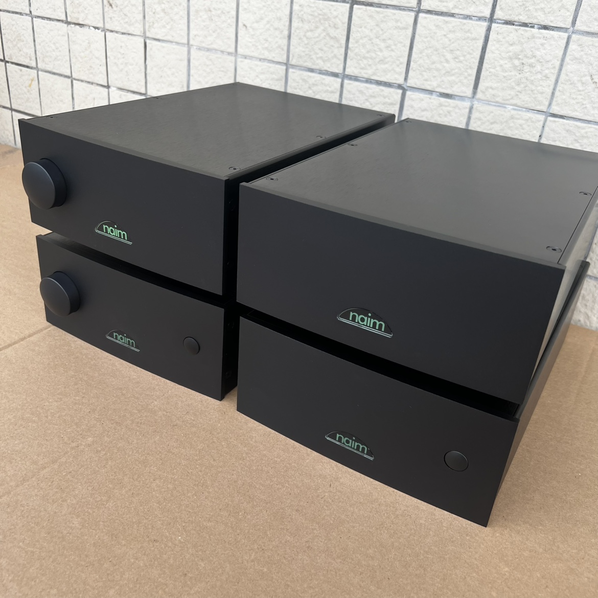 Clone Naim Split Power Amplifier aluminum chassis / preamp box / MM/MC Amplifier Case  210mm*90mm*320mm