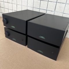 Clone Naim Split Power Amplifier aluminum chassis / preamp box / MM/MC Amplifier Case  210mm*90mm*320mm