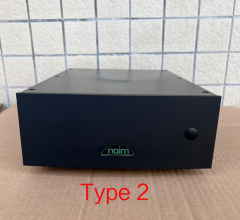Clone Naim Split Power Amplifier aluminum chassis / preamp box / MM/MC Amplifier Case  210mm*90mm*320mm