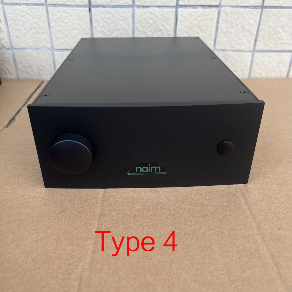 Clone Naim Split Power Amplifier aluminum chassis / preamp box / MM/MC Amplifier Case  210mm*90mm*320mm
