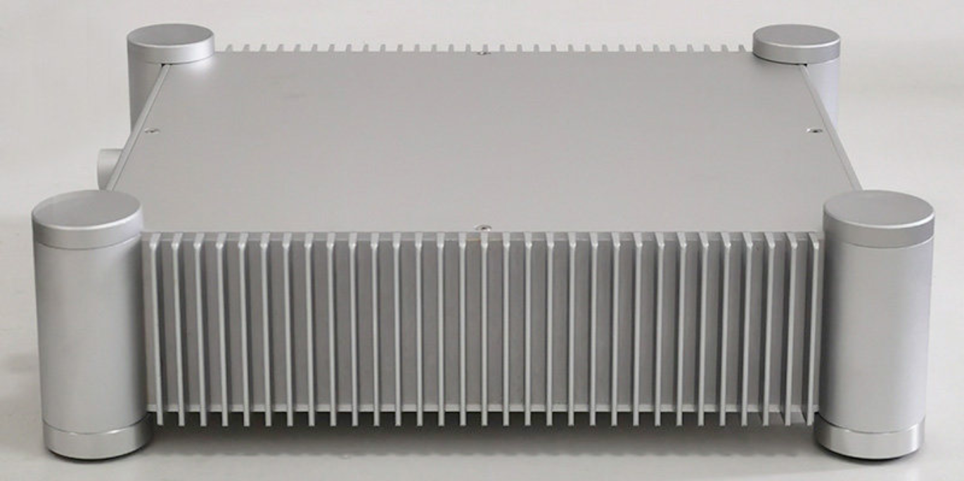 Aluminum RD2607 Rounded Corner Series Power Amplifier Chassis DIY power supply case 260mm*86mm*311mm