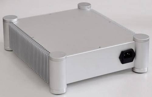 Aluminum RD2607 Rounded Corner Series Power Amplifier Chassis DIY power supply case 260mm*86mm*311mm