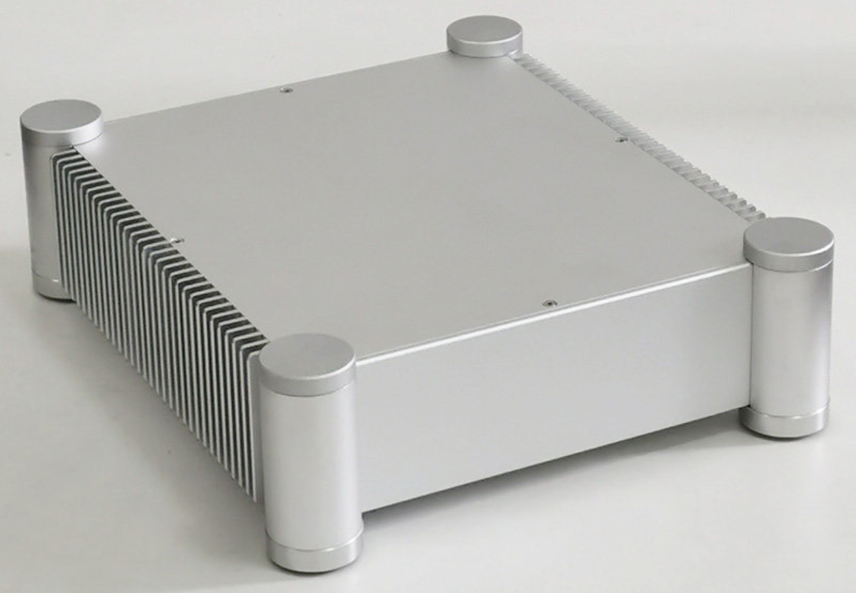 Aluminum RD2607 Rounded Corner Series Power Amplifier Chassis DIY power supply case 260mm*86mm*311mm
