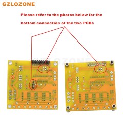 Balance PGA2311 Preamplifier Remote volume controller With dual display DIY Kit/Finished board