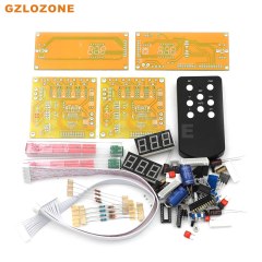 Balance PGA2311 Preamplifier Remote volume controller With dual display DIY Kit/Finished board
