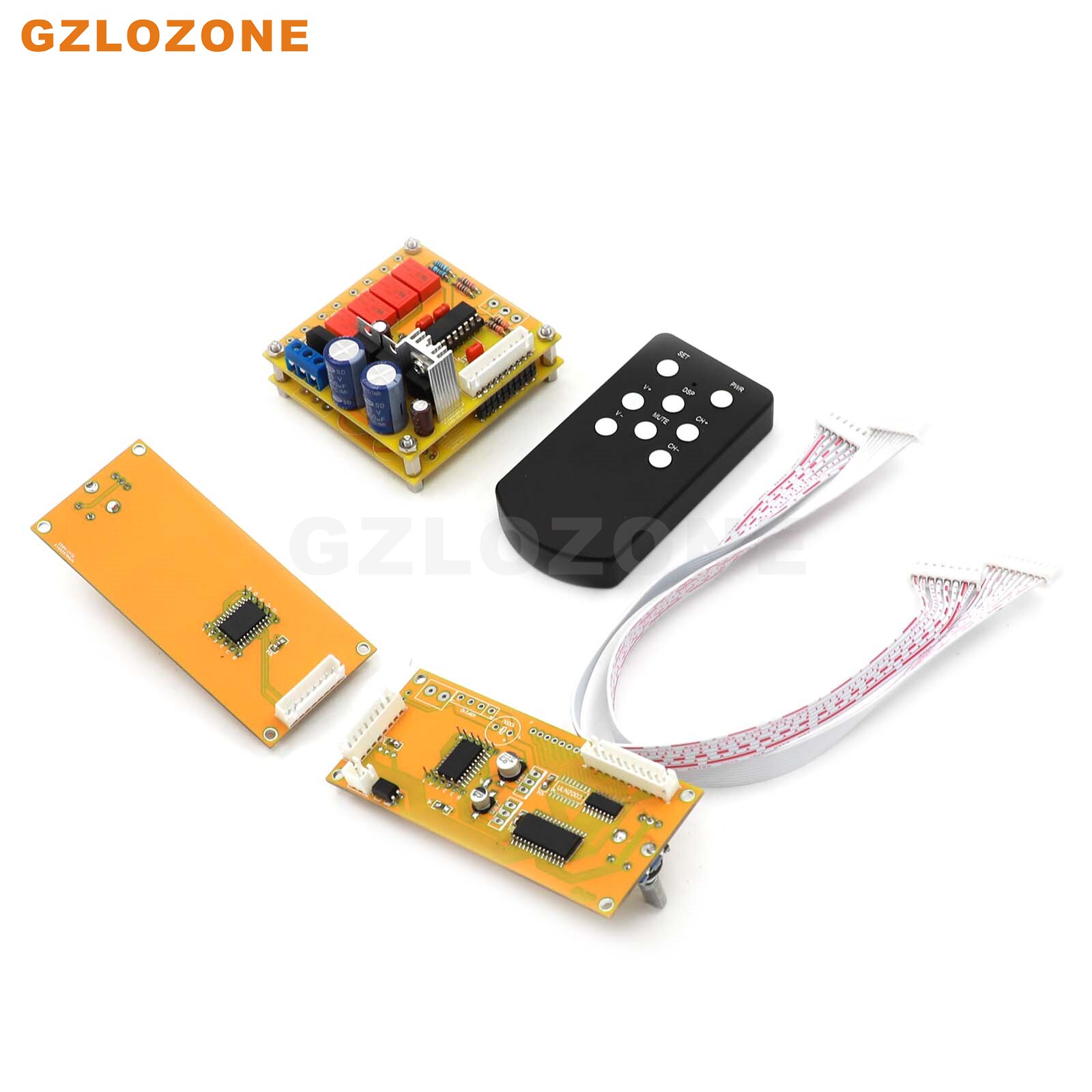 Balance version PGA2311 Remote Volume Controller Kit / Board With Display +aluminum remote control