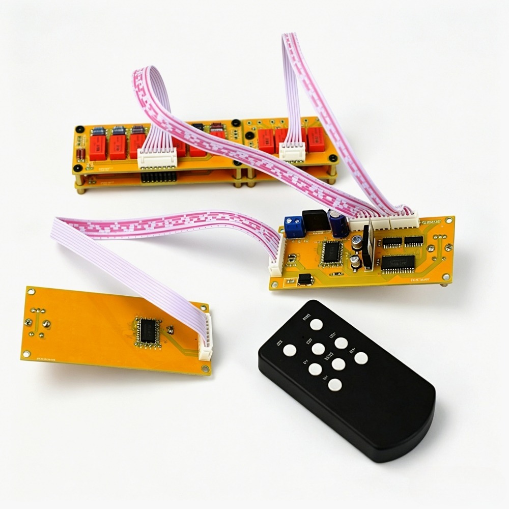 Balanced Version JV15 128 Steps Relay Remote Volume Controller + Dual Display