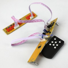 Stereo (2 Channel) 128 Steps Relay Remote Volume Controller Dual Display
