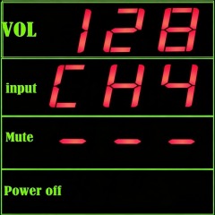 Balanced Version JV15 128 Steps Relay Remote Volume Controller + Dual Display