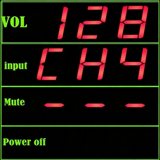 Balanced Version JV15 128 Steps Relay Remote Volume Controller + Dual Display