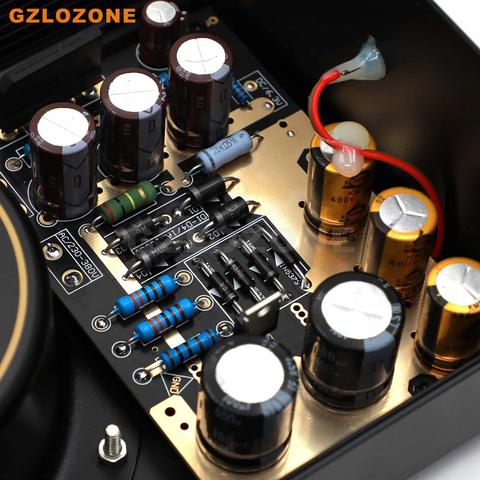 HIFI Split Type-MM ECC83 Tube Phono Amplifier Base On EAR834 With Volume Control