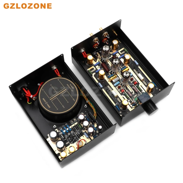 HIFI Split Type-MM ECC83 Tube Phono Amplifier Base On EAR834 With Volume Control