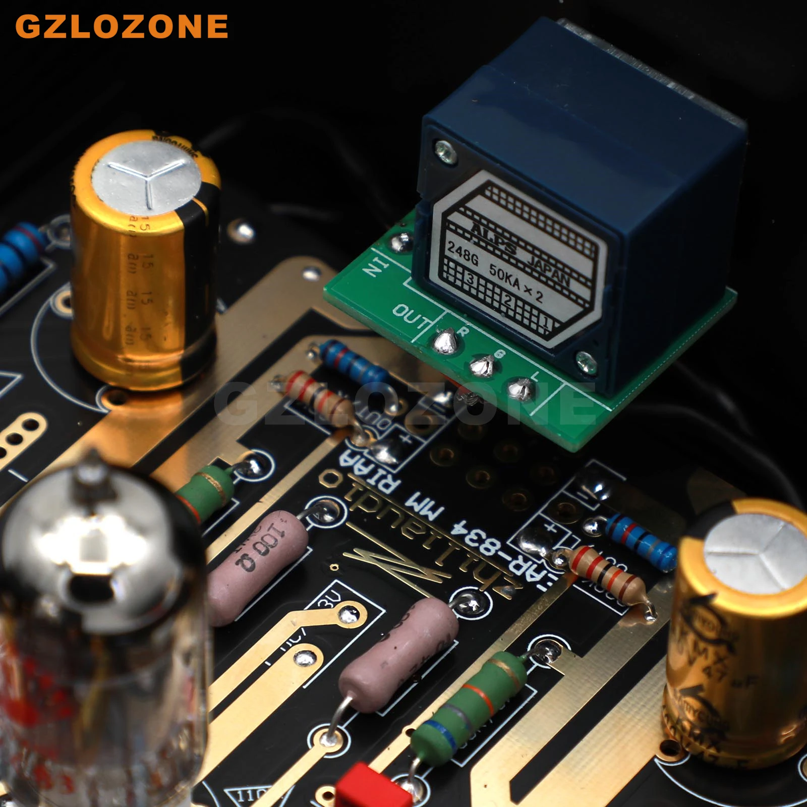 HIFI Split Type-MM ECC83 Tube Phono Amplifier Base On EAR834 With Volume Control