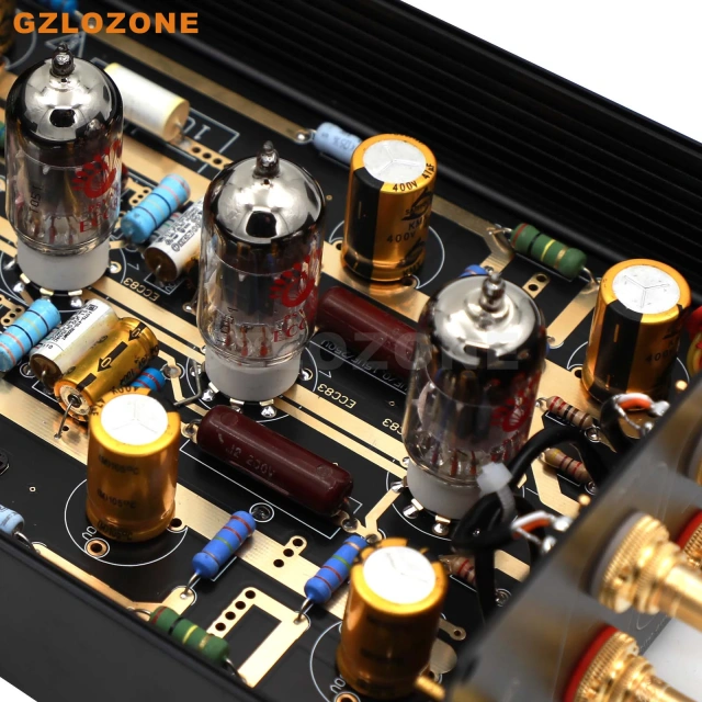 HIFI Split Type-MM ECC83 Tube Phono Amplifier Base On EAR834 With Volume Control