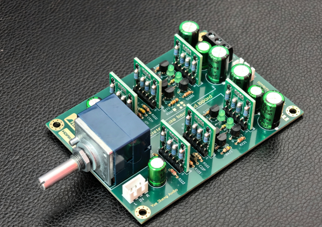 【Standard version】 Fully Discrete Preamplifier board Current Feedback preamp board base on Marantz HDAM-SA3