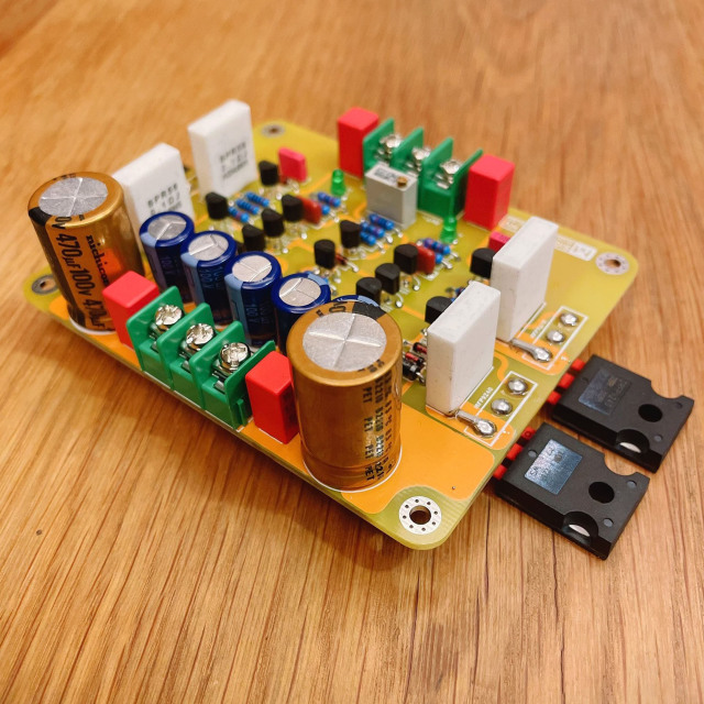 SIGMA22 +/-35V To 80V Dual‑Rail DC high power linear power supply board for amp