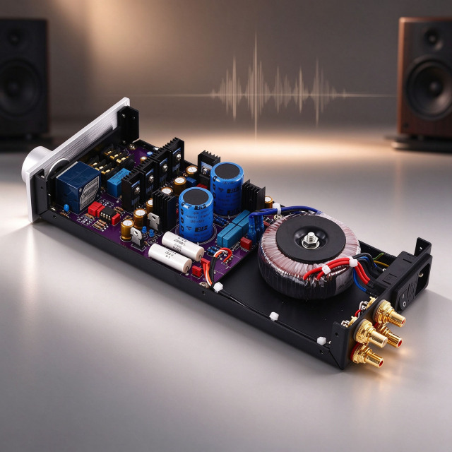 Hi-Fi LEM Audiophile Headphone Amp OPA2134 Class A Headphone amplifier Preamp base on Germany Lehmann amp