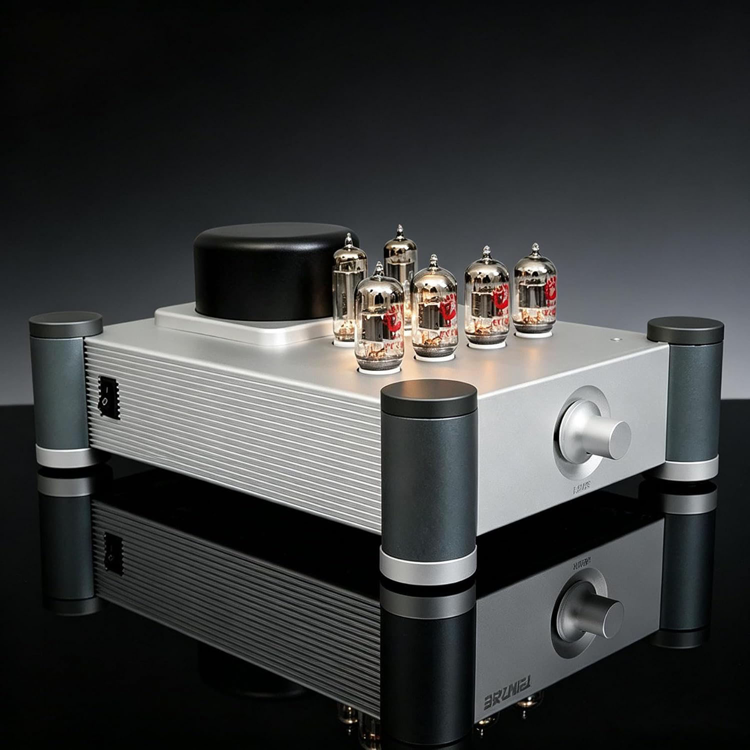 HiFi Tube Preamplifier Hetian Mao SRPP Vacuum Tube Preamp for Audiophile System