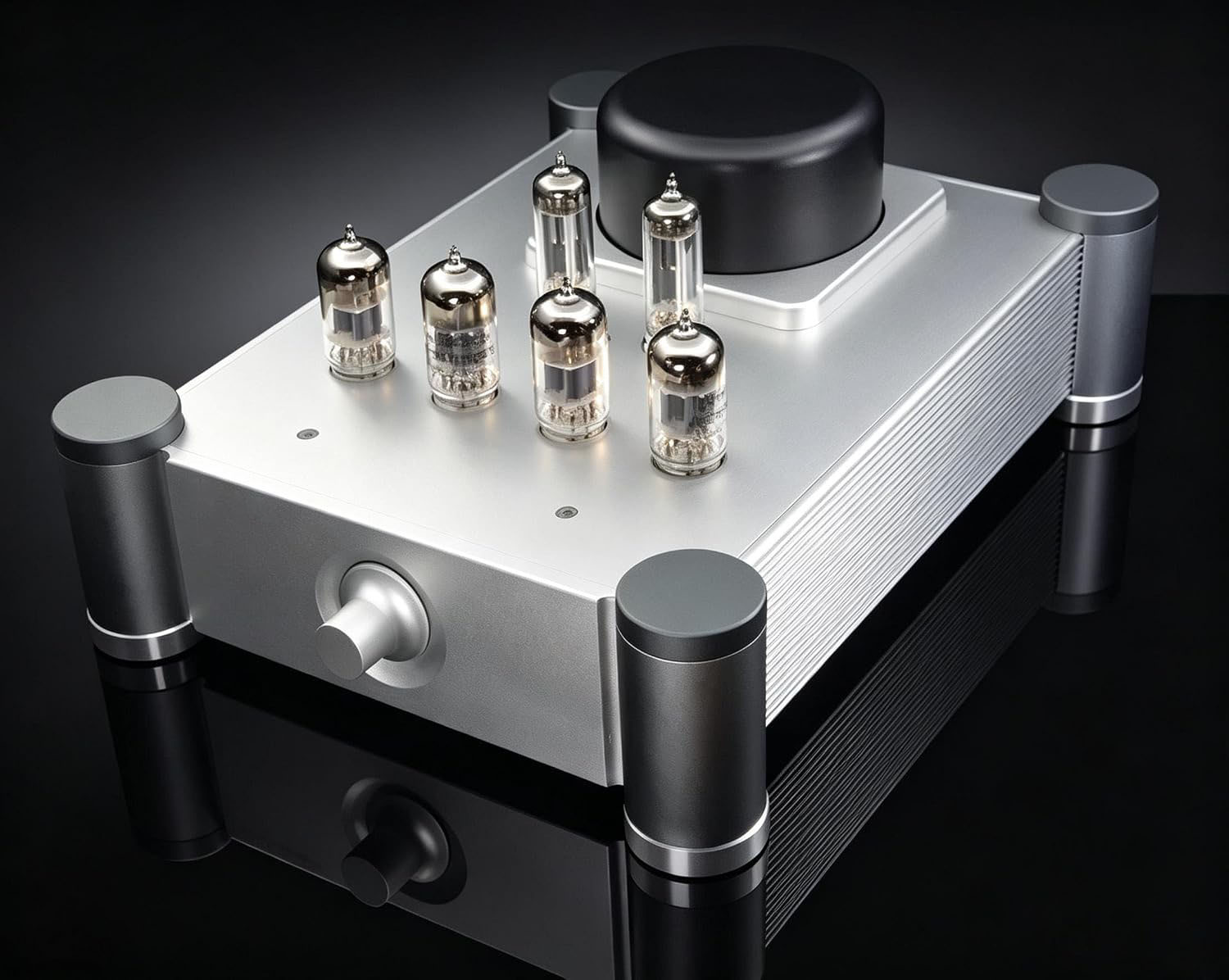 HiFi Tube Preamplifier Hetian Mao SRPP Vacuum Tube Preamp for Audiophile System