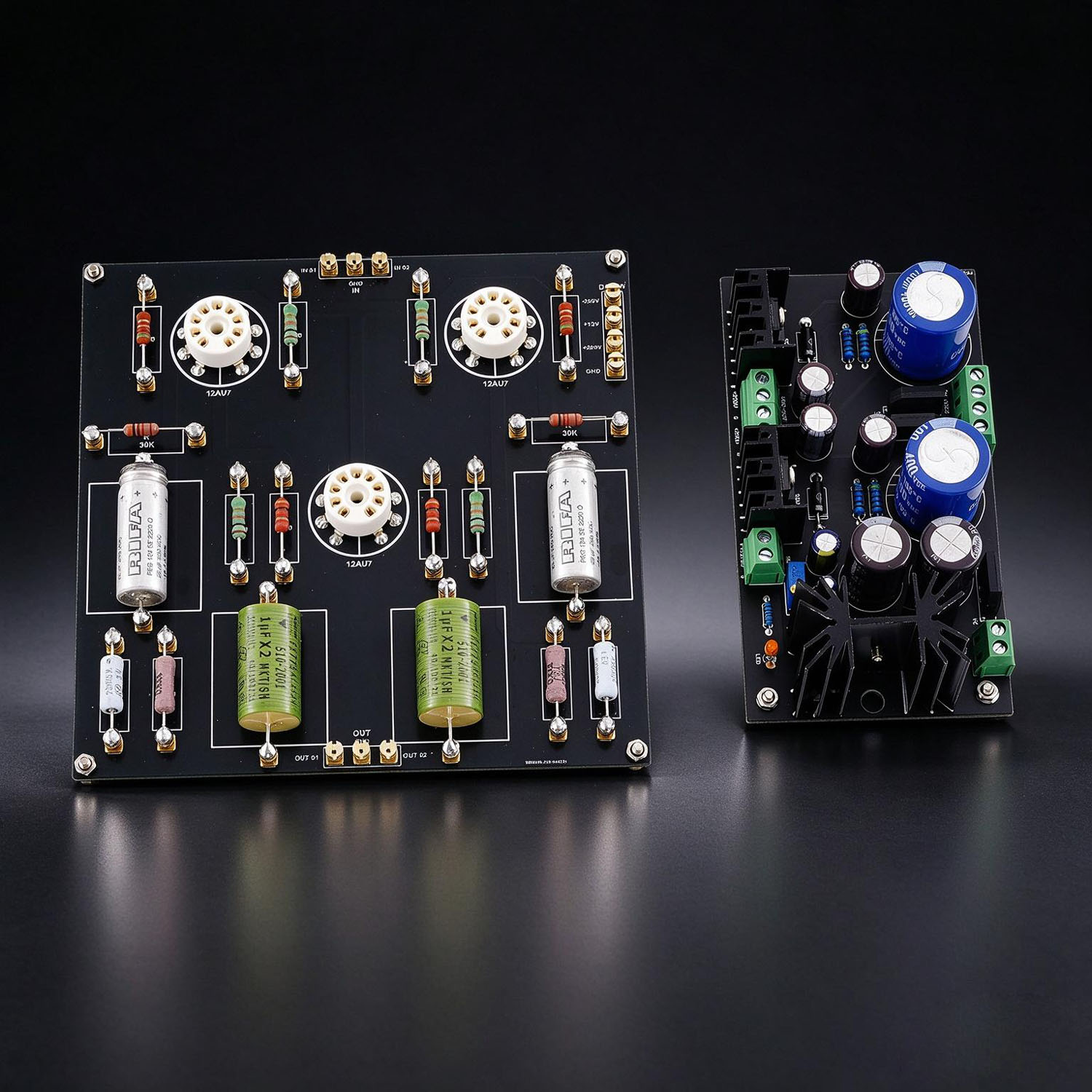 Hi end Ground Grid Preamp GG Tube Preamplifier Board With Power Supply Board Hi end Ground Grid Preamp GG Tube Preamplifier Board With Power Supply Board