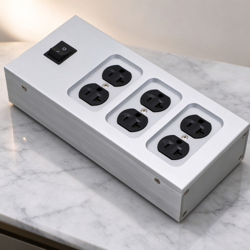 Hifi US Standard Power Strip 6-Outlets AC Power Socket For Audio