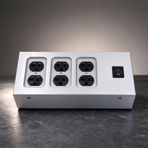 Hifi US Standard Power Strip 6-Outlets AC Power Socket For Audio