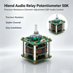Hiend Remote control Relay potentiometer Stereo 50K Audio volume pot + display