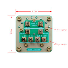 Hiend Remote control Relay potentiometer Stereo 50K Audio volume pot + display