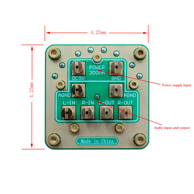 Hiend Remote control Relay potentiometer Stereo 50K Audio volume pot + display