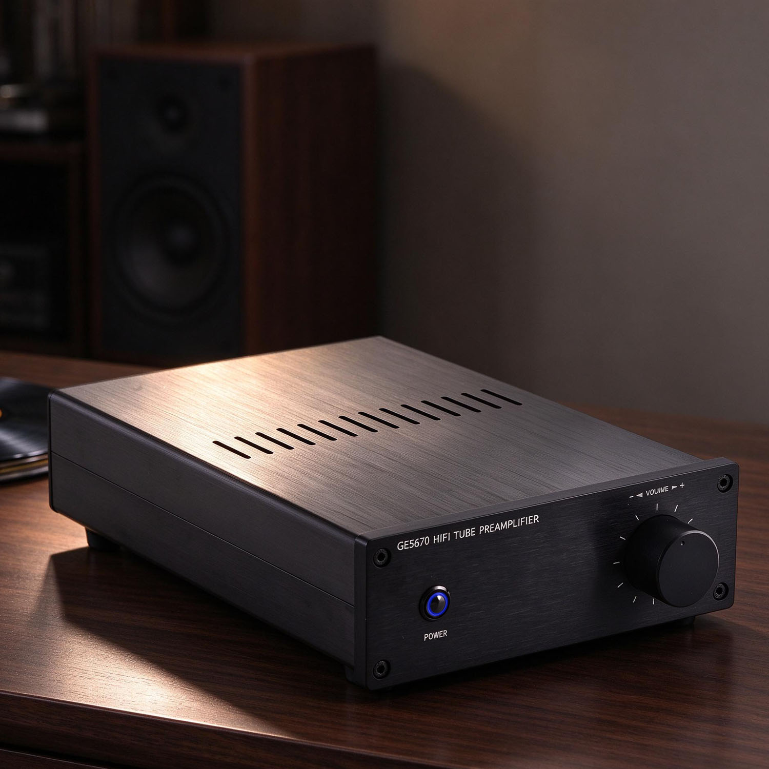 Hifi GE5670 Vacuum Tube Preamplifier Audiophile Preamp base on Matisse Tube preamp circuit