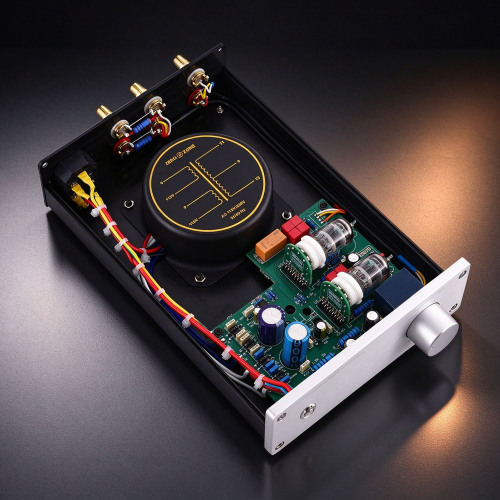 Hifi GE5670 Vacuum Tube Preamplifier Audiophile Preamp base on Matisse Tube preamp circuit