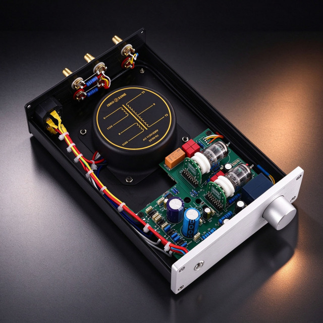 Hifi GE5670 Vacuum Tube Preamplifier Audiophile Preamp base on Matisse Tube preamp circuit