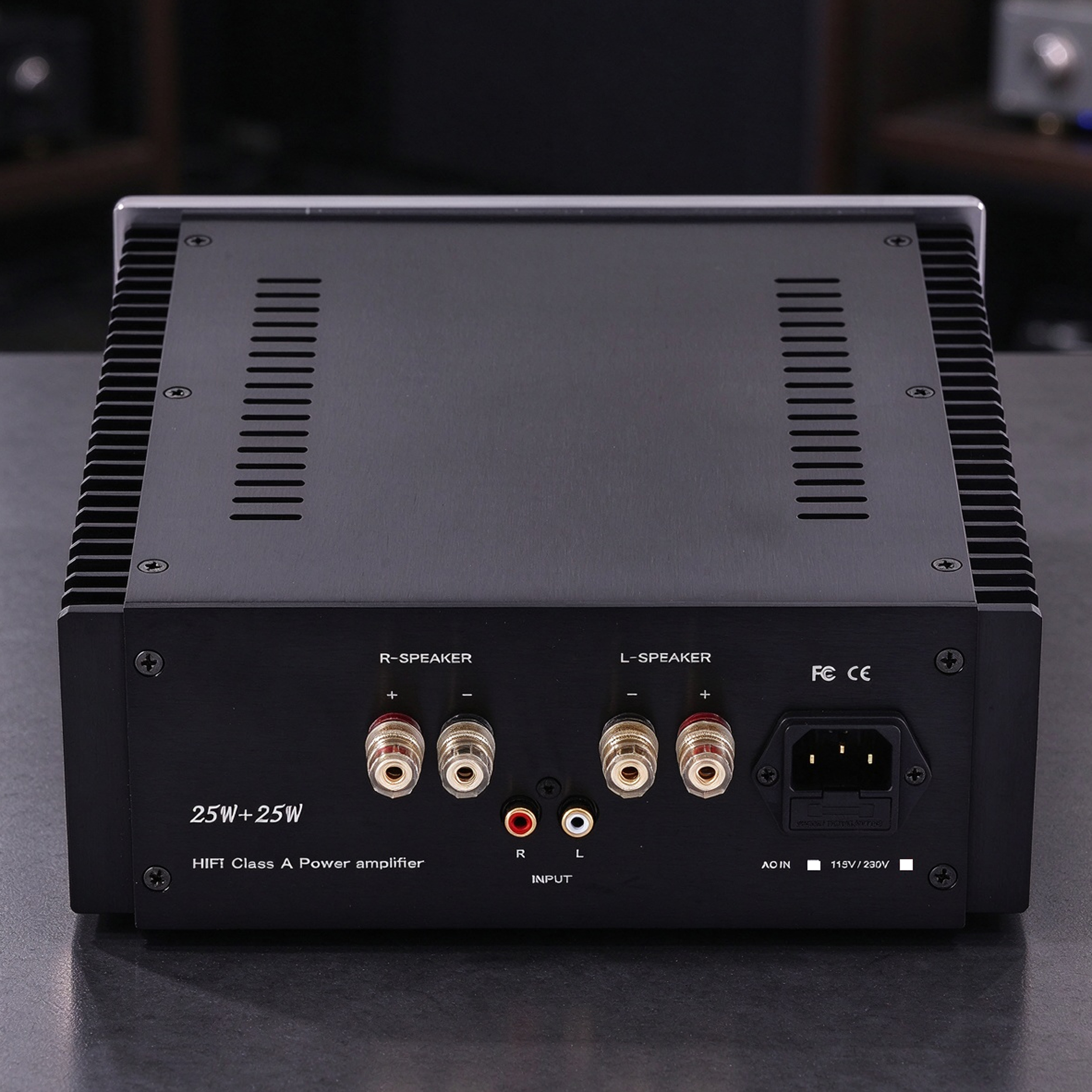Hifi Classic Circuit Pure Class A Power Amplifier 25W+25W Audio amp base on Musical Fidelity A1