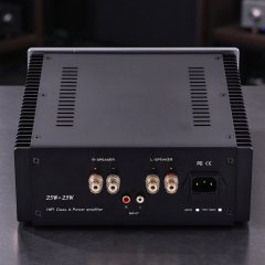 Hifi Classic Circuit Pure Class A Power Amplifier 25W+25W Audio amp base on Musical Fidelity A1
