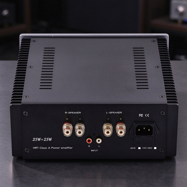 Hifi Classic Circuit Pure Class A Power Amplifier 25W+25W Audio amp base on Musical Fidelity A1