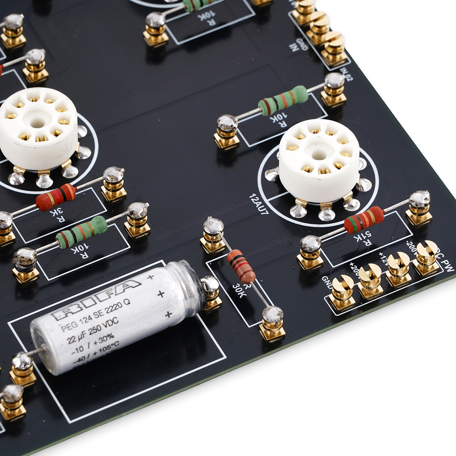 Hi end Ground Grid Preamp GG Tube Preamplifier Board With Power Supply Board Hi end Ground Grid Preamp GG Tube Preamplifier Board With Power Supply Board