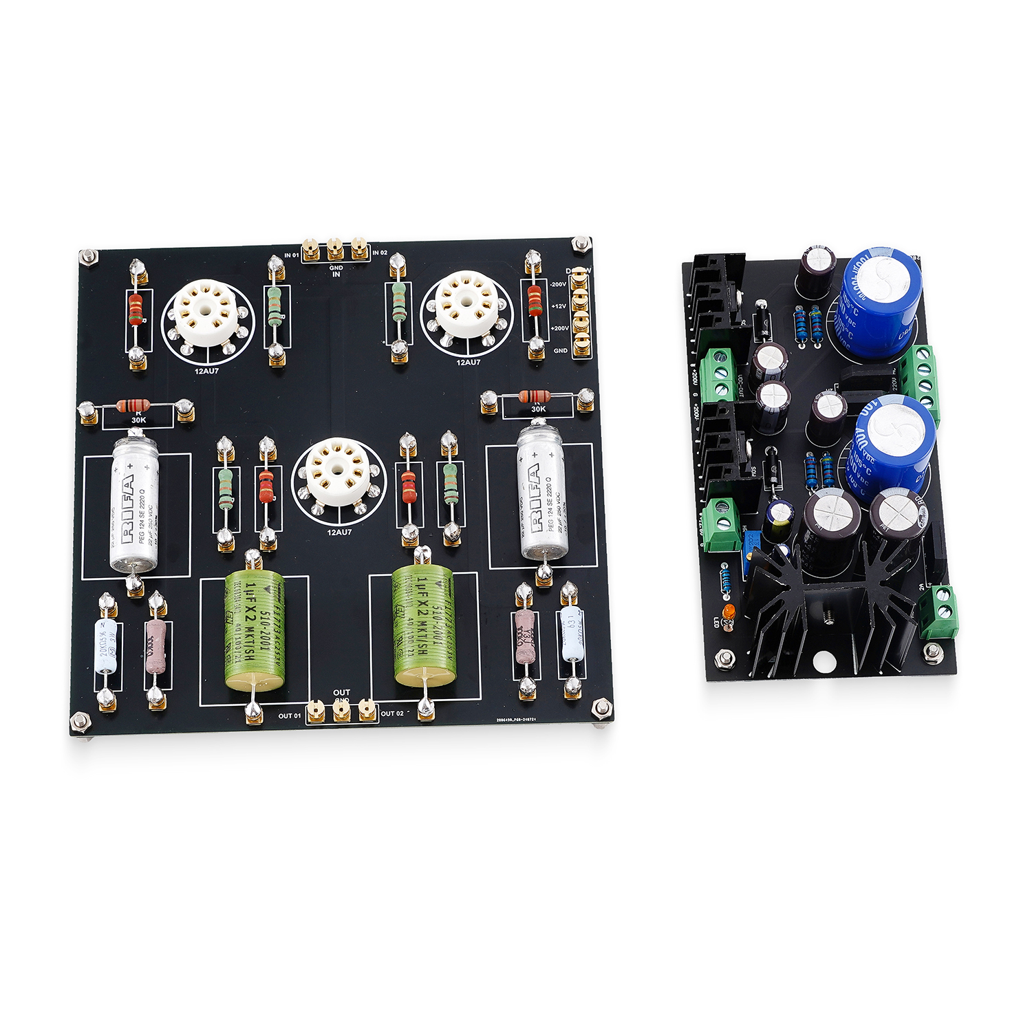 Hi end Ground Grid Preamp GG Tube Preamplifier Board With Power Supply Board Hi end Ground Grid Preamp GG Tube Preamplifier Board With Power Supply Board