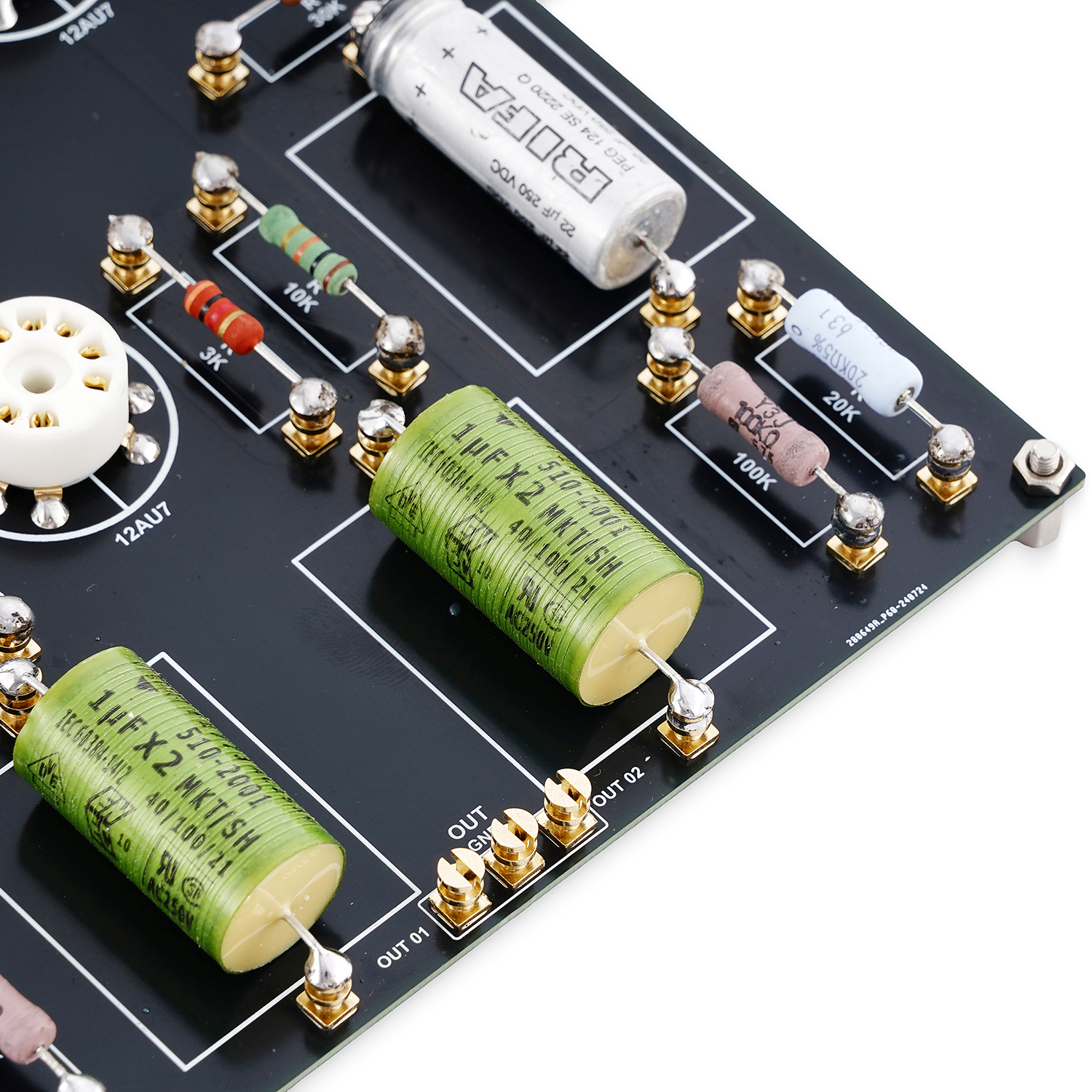 Hi end Ground Grid Preamp GG Tube Preamplifier Board With Power Supply Board Hi end Ground Grid Preamp GG Tube Preamplifier Board With Power Supply Board