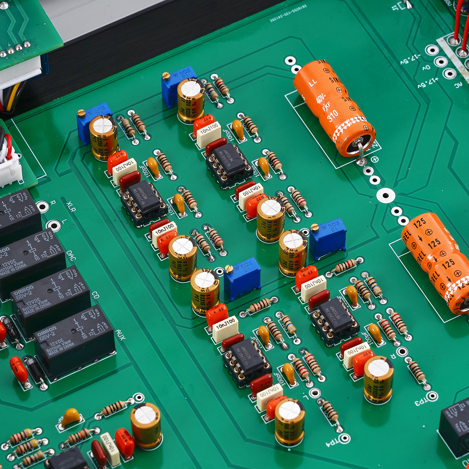 HIFI MBL6010D Stereo Preamplifier Base On classic Germany MBL6010 Preamp Circuit